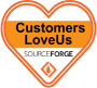 Sourceforge Customers Love Us